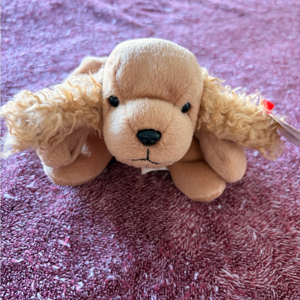 Ty Beanie Babies Spunky Plush Puppy with Tags✨